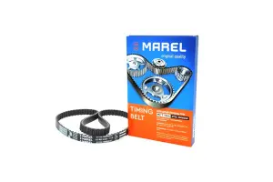 Ремень ГРМ MAREL зубчатый для Лада Калина 2, Приора, Гранта, Гранта FL, Ларгус с 8-ми клапанным двигателем