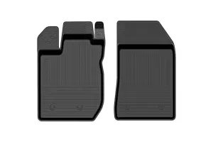 Коврики салона REZKON резиновые передние для Лада XRAY комплектация Optima