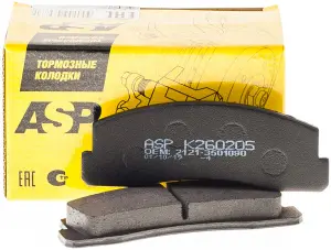 Тормозные колодки ASP MENSAN передние для Лада Нива 4x4, Шевроле Нива