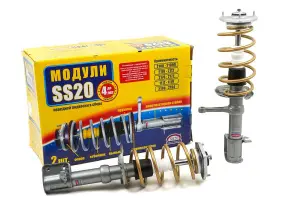 Стойки передние в сборе SS20 Комфорт масляная, с опорой Мастер для Лада Приора