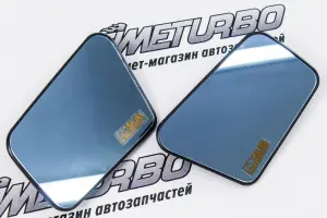 Зеркальные элементы стекло с обогревом и голубым антибликом для ВАЗ 2108-21099, 2113-2115