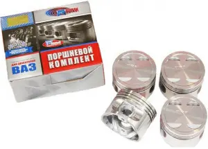 Распродажа Поршни ТДМК со смещением для ВАЗ 2110-2112, 2113, 2114 инжекторный, 16 клапанный двигатель 82.8 мм, Группа C, 2.3 мм