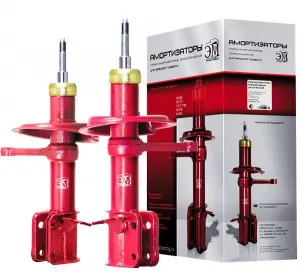 Стойки передние ЭластоМаг 1118 масляные для Лада Калина