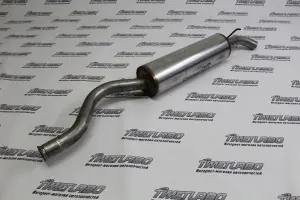 Глушитель основной Stinger без насадки, нержавейка для ВАЗ 2115 Глушитель основной Stinger без насадки, нержавейка для ВАЗ 2115
