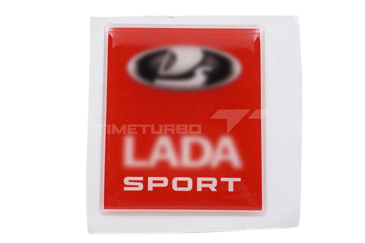 Наклейка автомобильная LADA Sport 65х55 мм