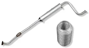 Резонатор CBD нержавеющий для ВАЗ 2111, 2112 с 2008 г. в., Лада Приора Евро-3,4