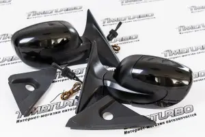 Боковые зеркала Политех Волна НТ-10О с голубым антибликом, обогревом и механической регулировкой для ВАЗ 2110-2112