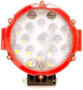 Балка дополнительного освещения 51R 51W красный круг, белый свет, LED