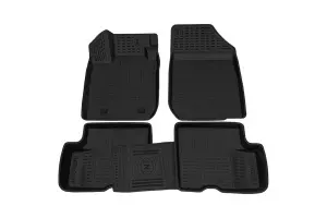 Коврики салона REZKON полиуретановые для Лада Ларгус 5 мест