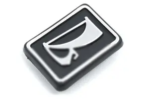 Орнамент шильдик Ладья решётки радиатора основание чёрное для ВАЗ 2108-21099