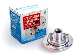 Ступица переднего колеса AVTOSTANDART для ВАЗ 2108-2099, 2113-2115