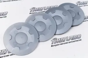 Колпаки на колесные болты, серые для Лада Ларгус