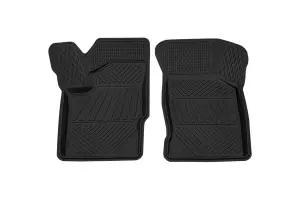 Коврики салона REZKON резиновые передние для Лада Гранта, Гранта FL Коврики салона REZKON резиновые передние для Лада Гранта, Гранта FL
