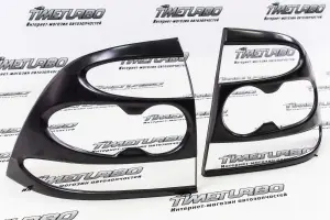 Распродажа Накладки задних фонарей для Лада Приора Без покраски Распродажа Накладки задних фонарей для Лада Приора Без покраски