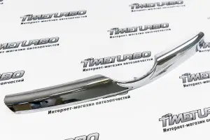 Накладка хромированная на решетку радиатора для Лада Калина 2