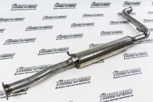 Резонатор STT d51, под выпуск STT, нержавейка для Лада Приора