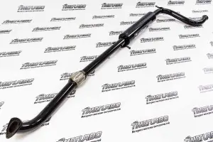 Резонатор Stinger с гофрой, штатная установка для Лада Гранта