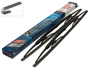 Щетки стеклоочистителя каркасные BOSCH Twin 530 530/530 мм Щетки стеклоочистителя каркасные BOSCH Twin 530 530/530 мм