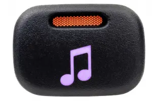 Кнопка пересвеченная включения музыки с индикацией для ВАЗ 2113-2115, Лада Калина, Нива Travel, Шевроле Нива Кнопка пересвеченная включения музыки с индикацией для ВАЗ 2113-2115, Лада Калина, Нива Travel, Шевроле Нива