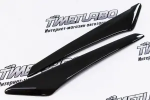 Реснички передних фар Капля для Лада Гранта Без покраски