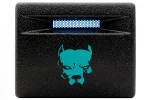 Кнопка пересвеченная питбуль с индикацией для Лада Калина 2, Гранта, Гранта FL, Приора, Приора 2, Нива 4x4, Нива Legend Кнопка пересвеченная питбуль с индикацией для Лада Калина 2, Гранта, Гранта FL, Приора, Приора 2, Нива 4x4, Нива Legend