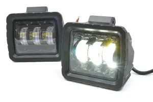 Светодиодные ПТФ Sal-Man 5 линз, 60W, 6000К универсальные Светодиодные ПТФ Sal-Man 5 линз, 60W, 6000К универсальные