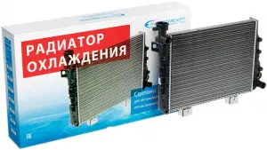 Радиатор охлаждения AVTOSTANDART для ВАЗ 2104, 2105, 2107 Радиатор охлаждения AVTOSTANDART для ВАЗ 2104, 2105, 2107