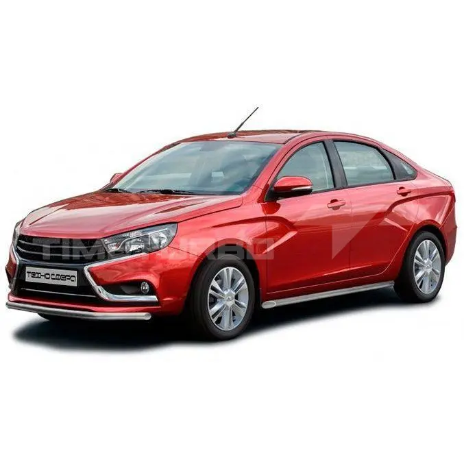 Защита переда Техно Сфера Труба d 51 мм, нержавейка для Лада Веста