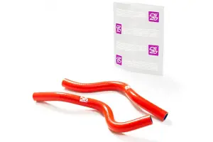 Патрубок отопителя CS20 DRIVE H4M, красный силикон для Лада Веста