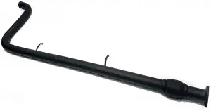 Труба под коллектор DK Pro треугольный фланец для ВАЗ 2110-2112 до 2008 г. в.