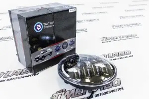 Светодиодные фары 90W, 7 дюймов, чёрные HP-HLD-008 с повторителем поворота и ДХО для ВАЗ 2101, 2102, Лада Нива 4x4, Урбан, УАЗ, Jeep Wrangler Светодиодные фары 90W, 7 дюймов, чёрные HP-HLD-008 с повторителем поворота и ДХО для ВАЗ 2101, 2102, Лада Нива 4x4, Урбан, УАЗ, Jeep Wrangler
