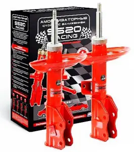 Стойки передние SS20 Racing Комфорт масляные, с занижением 50 мм для Лада Веста