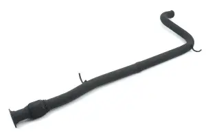 Резонатор-труба под коллектор DK Pro ЕВРО 2, с гофрой, овальный фланец для Лада Калина, Калина 2, Гранта