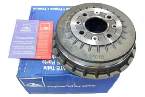 Задний тормозной барабан ATE для ВАЗ 2108-21099, 2110-2112, 2113-2115, Лада Калина, Калина 2, Приора, Гранта