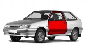 Дверь передняя АвтоВАЗ левая для ВАЗ 2113 Дверь передняя АвтоВАЗ левая для ВАЗ 2113