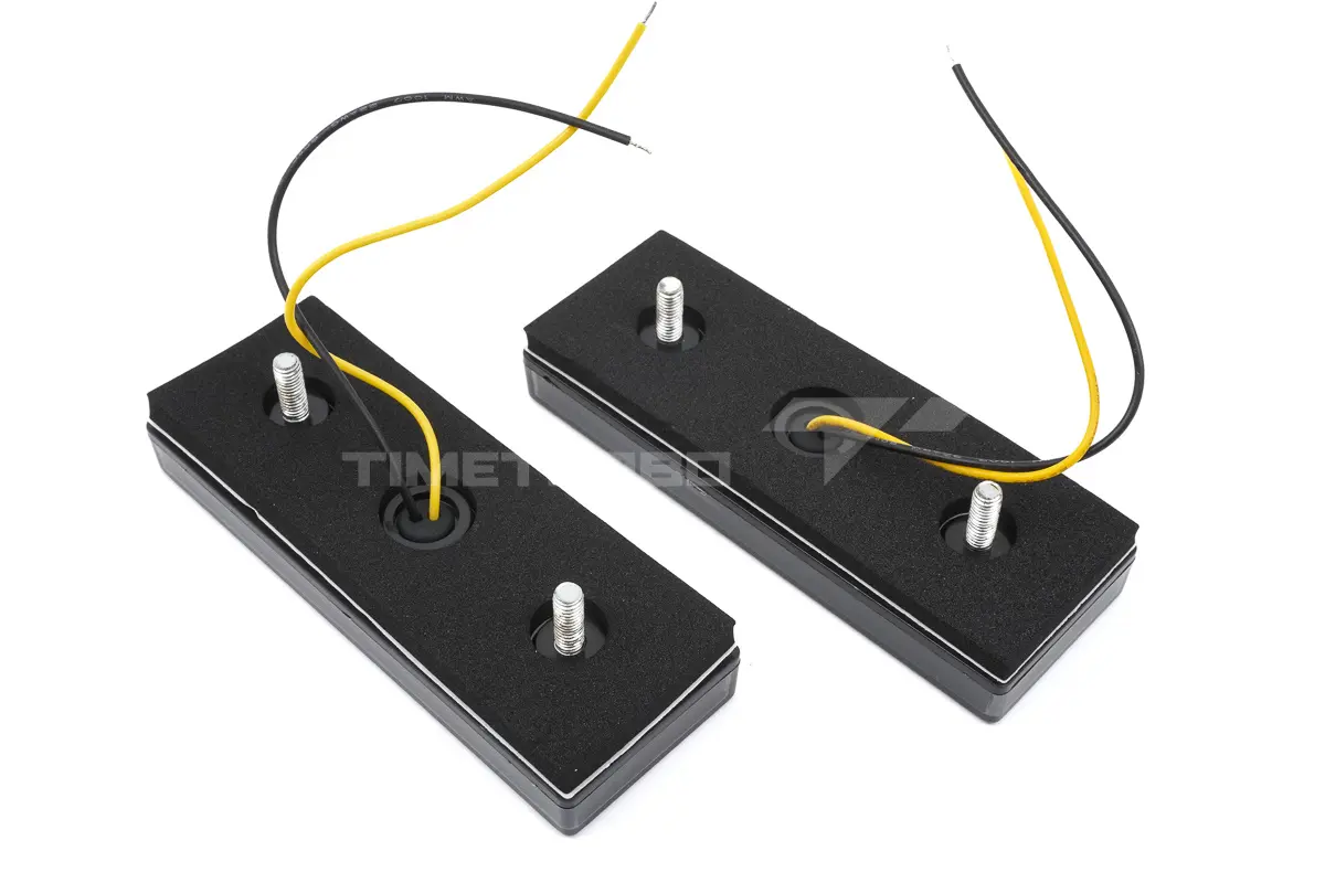LED диодные белые 3 полосы повторители поворота для Лада Нива 4х4