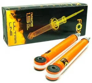 Амортизаторы задние FOX Sport Line масляные, с занижением 50 мм для Лада Веста