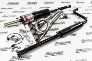 Выпускной комплект Subaru Sound Stinger 16v, с глушителем для ВАЗ 2113, 2114