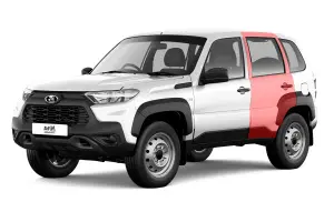 Дверь задняя левая, оригинал для Лада Нива Travel Без покраски Дверь задняя левая, оригинал для Лада Нива Travel Без покраски