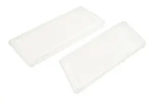 Стекла фар гладкие под оптику BOSCH для ВАЗ 2110-2112