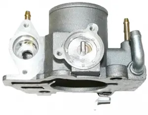 Патрубок АвтоВАЗ дроссельной заслонки стандарт, 46мм голый ДЗА для Лада Нива 4х4 Шевроле Нива