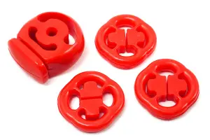 Крепление глушителя CS20 DRIVE красный полиуретан для ВАЗ 2110-2112 Крепление глушителя CS20 DRIVE красный полиуретан для ВАЗ 2110-2112