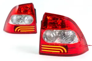 Задние светодиодные фонари в стиле BMW для Лада Приора, Приора 2 Задние светодиодные фонари в стиле BMW для Лада Приора, Приора 2