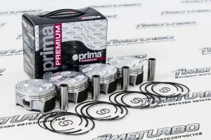 Поршни Prima 21116 в сборе с пальцами и кольцами для Лада Приора