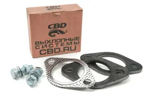 Фланцы CBD с прокладкой и стяжными болтами, d60 мм Фланцы CBD с прокладкой и стяжными болтами, d60 мм