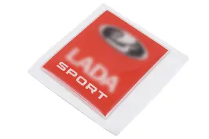 Наклейка автомобильная LADA Sport 65х55 мм
