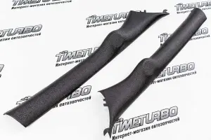 Стойки АВТОСОНАТА под пищалки твитеры черные, направленные в сторону лобового стекла для  Лада Калина 2, Гранта, Гранта FL Стойки АВТОСОНАТА под пищалки твитеры черные, направленные в сторону лобового стекла для  Лада Калина 2, Гранта, Гранта FL