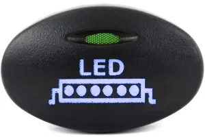 Кнопка пересвеченная диодная балка с индикацией для Лада Калина Кнопка пересвеченная диодная балка с индикацией для Лада Калина