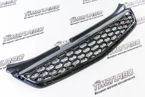 Распродажа Декоративная решётка радиатора Приора-СОТЫ для Лада Приора 2 В цвет, Пантера черная база, 672