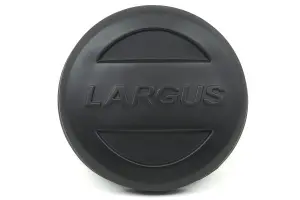 Чехол запасного колеса R15 с надписью Largus шагрень для Лада Ларгус